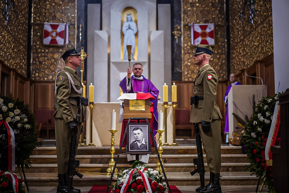 Pogrzeb ppor. Jerzego Jętkiewicza ps. Żegota – Warszawa, 16 marca 2026. Fot. Mateusz Niegowski (IPN)