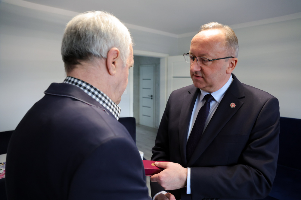 Odznaczenie Krzyżem Wolności i Solidarności – Włocławek, 16 marca 2026. Fot. Dariusz Skrzyniarz (IPN)