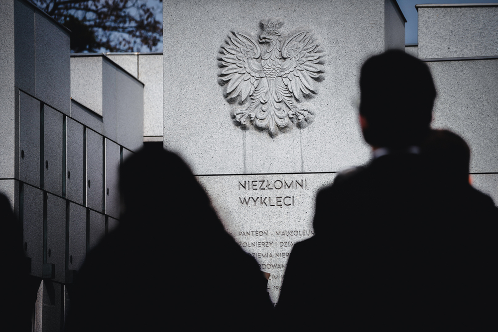 Ceremonia pogrzebowa ppor. Jerzego Jętkiewicza ps. Żegota – Warszawa, 16 marca 2026. Fot. Mateusz Niegowski (IPN)