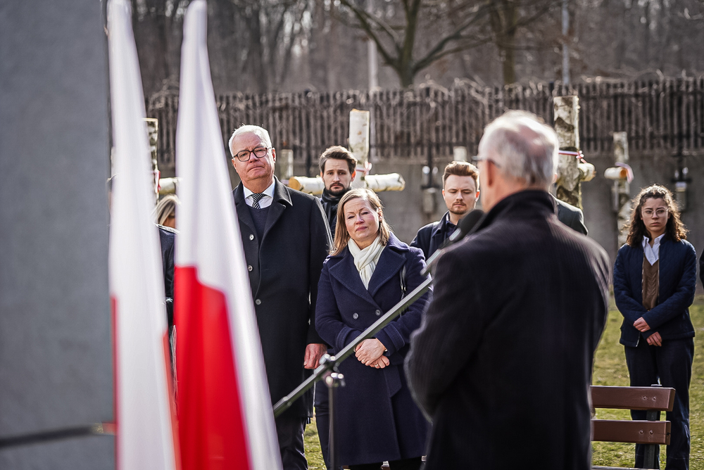 Ceremonia pogrzebowa ppor. Jerzego Jętkiewicza ps. Żegota – Warszawa, 16 marca 2026. Fot. Mateusz Niegowski (IPN)