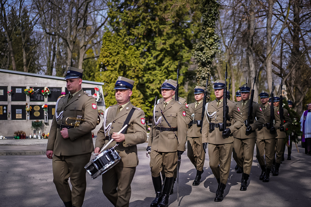 Ceremonia pogrzebowa ppor. Jerzego Jętkiewicza ps. Żegota – Warszawa, 16 marca 2026. Fot. Mateusz Niegowski (IPN)
