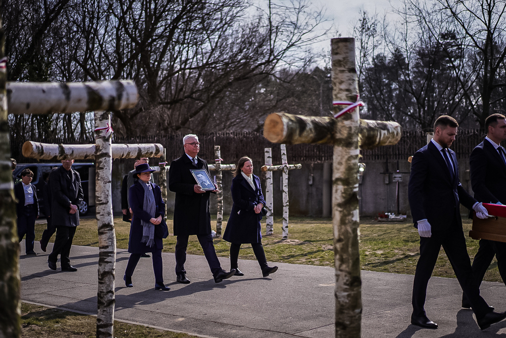 Ceremonia pogrzebowa ppor. Jerzego Jętkiewicza ps. Żegota – Warszawa, 16 marca 2026. Fot. Mateusz Niegowski (IPN)