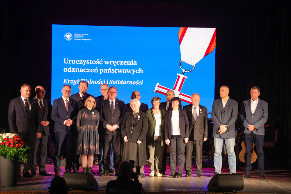Spotkanie Dam i Kawalerów Krzyża Wolności i Solidarności – Bydgoszcz, 16 marca 2026. Fot. Dariusz Skrzyniarz (IPN)