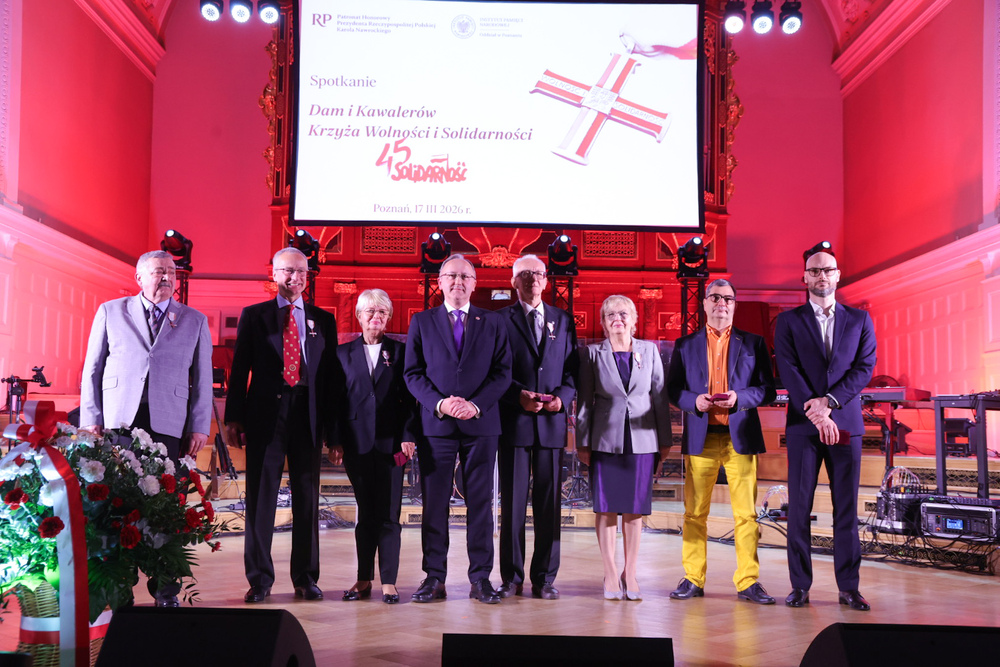 Spotkanie Dam i Kawalerów Krzyża Wolności i Solidarności – Poznań, 17 marca 2026. Fot. Dariusz Skrzyniarz (IPN)
