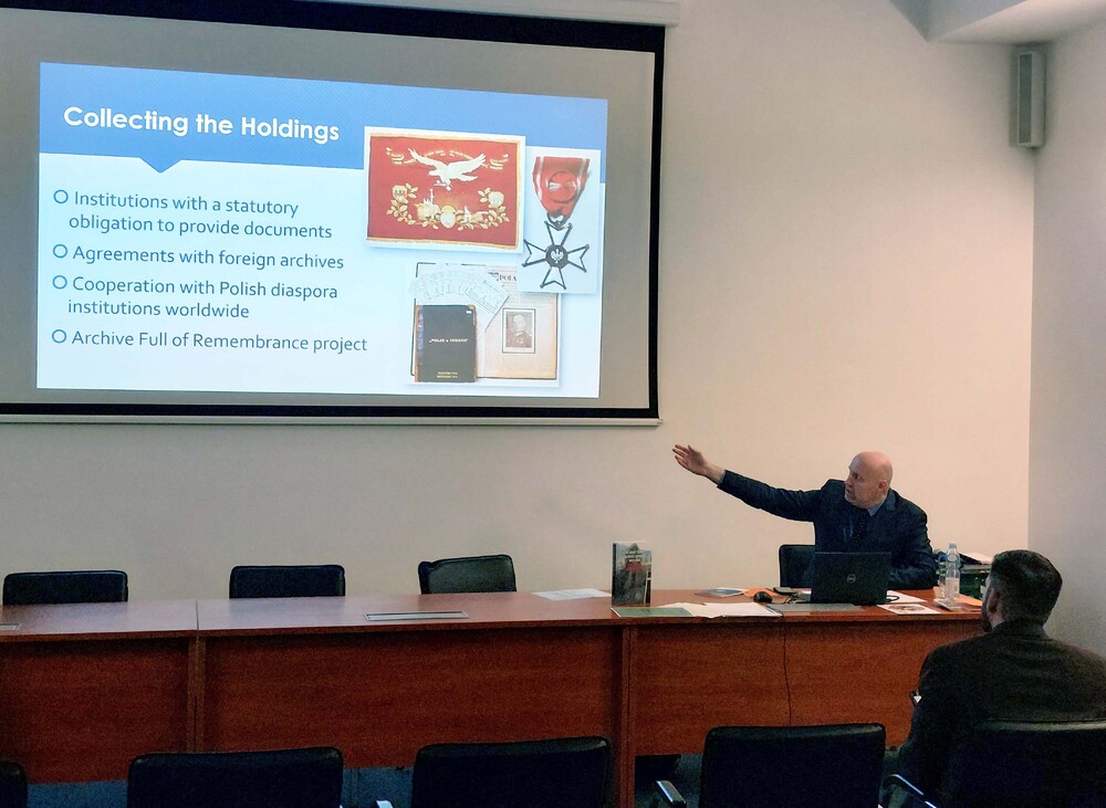 Dyrektor wykonawczy Cuban Freedom March z wizytą w IPN – Warszawa, 18 marca 2026. Fot. Paweł Zielony (IPN)