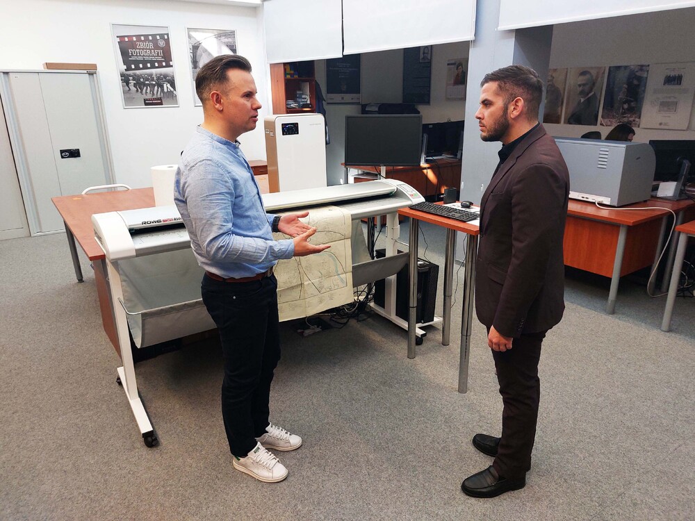 Dyrektor wykonawczy Cuban Freedom March z wizytą w IPN – Warszawa, 18 marca 2026. Fot. Paweł Zielony (IPN)