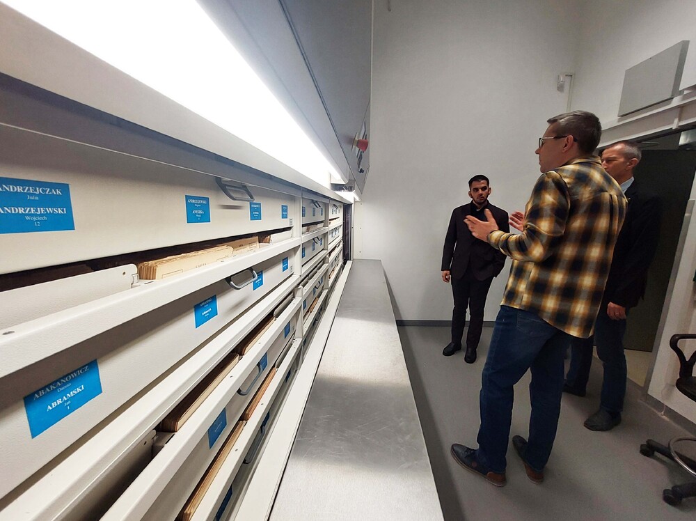 Dyrektor wykonawczy Cuban Freedom March z wizytą w IPN – Warszawa, 18 marca 2026. Fot. Paweł Zielony (IPN)