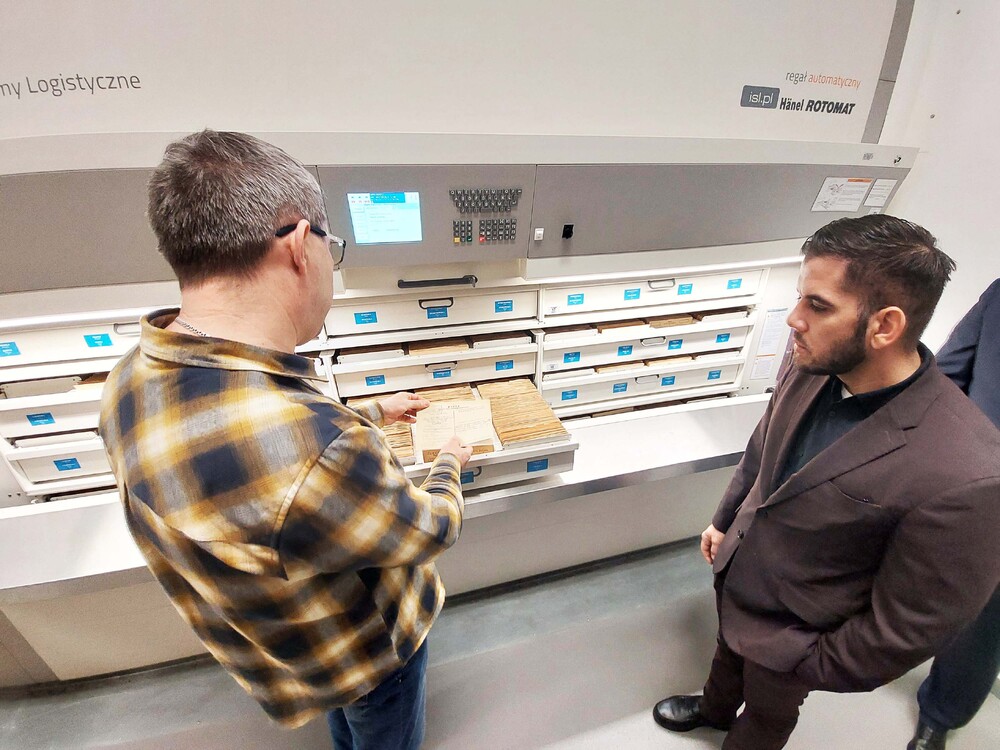 Dyrektor wykonawczy Cuban Freedom March z wizytą w IPN – Warszawa, 18 marca 2026. Fot. Paweł Zielony (IPN)