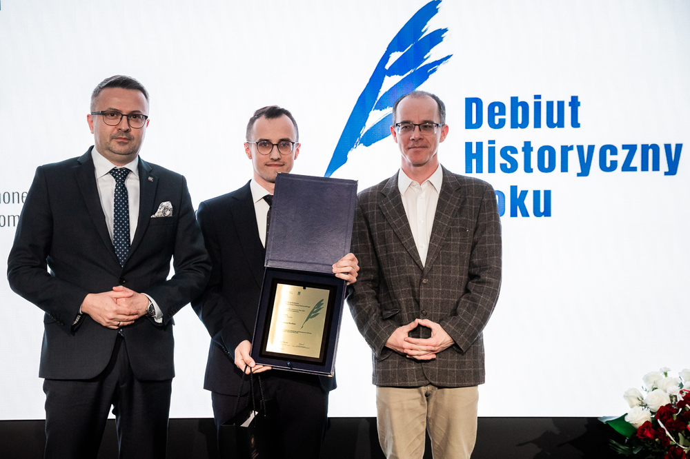 Gala wręczenia nagród konkursu „Debiut Historyczny Roku im. Władysława Pobóg-Malinowskiego” – Warszawa, 19 marca 2026. Fot. Sławek Kasper (IPN)