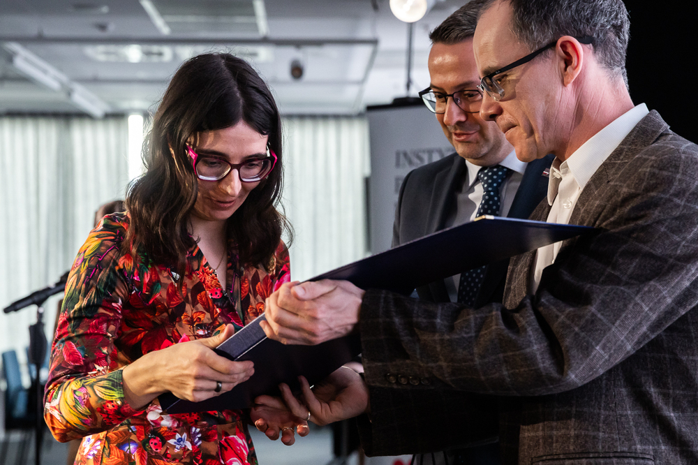 Gala wręczenia nagród konkursu „Debiut Historyczny Roku im. Władysława Pobóg-Malinowskiego” – Warszawa, 19 marca 2026. Fot. Sławek Kasper (IPN)