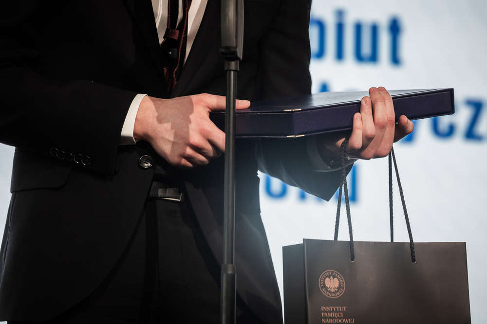 Gala wręczenia nagród konkursu „Debiut Historyczny Roku im. Władysława Pobóg-Malinowskiego” – Warszawa, 19 marca 2026. Fot. Sławek Kasper (IPN)