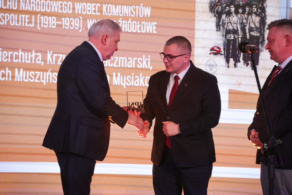 Gala wręczenia nagród w IV edycji konkursu „Sygnety Wydawnictwa IPN”, Warszawa, 19 marca 2026r., Fot. Dariusz Skrzyniarz (IPN)