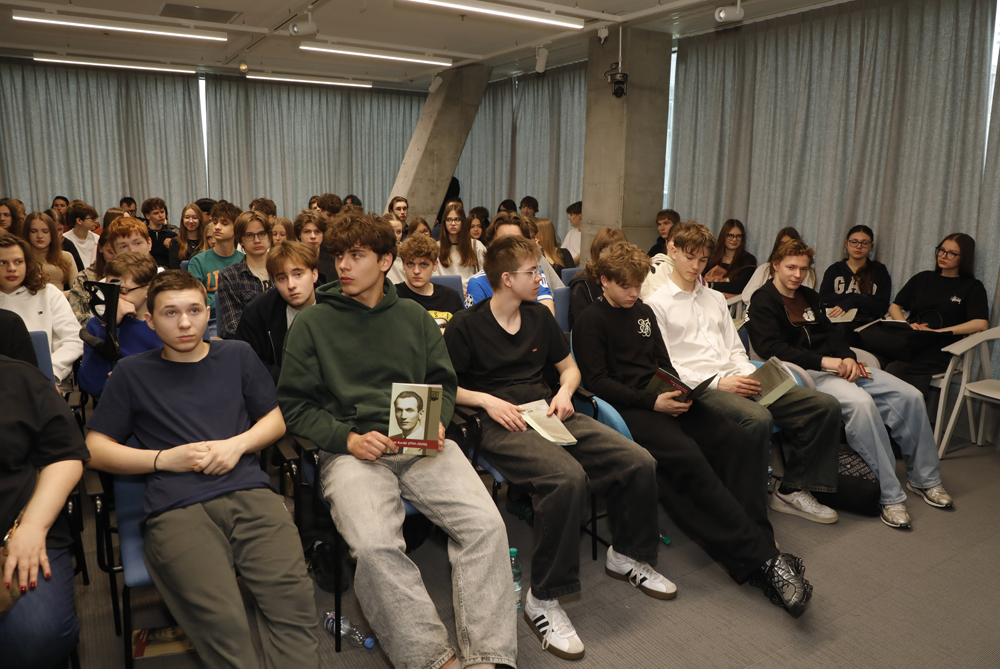 „Historia mówi przez pokolenia. Pamiętam, więc jestem” – nowy cykl edukacyjny w Centralnym Przystanku Historia – Warszawa, 20 marca 2026. Fot. Piotr Życieński (IPN)