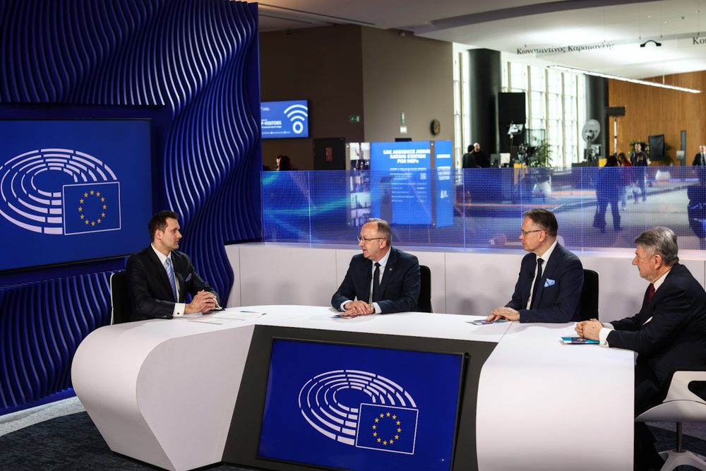 W Parlamencie Europejskim opowiedzieliśmy o Polakach ratujących Żydów w czasie II wojny światowej – Bruksela, 24 marca 2026. Fot. Sławek Kasper (IPN)