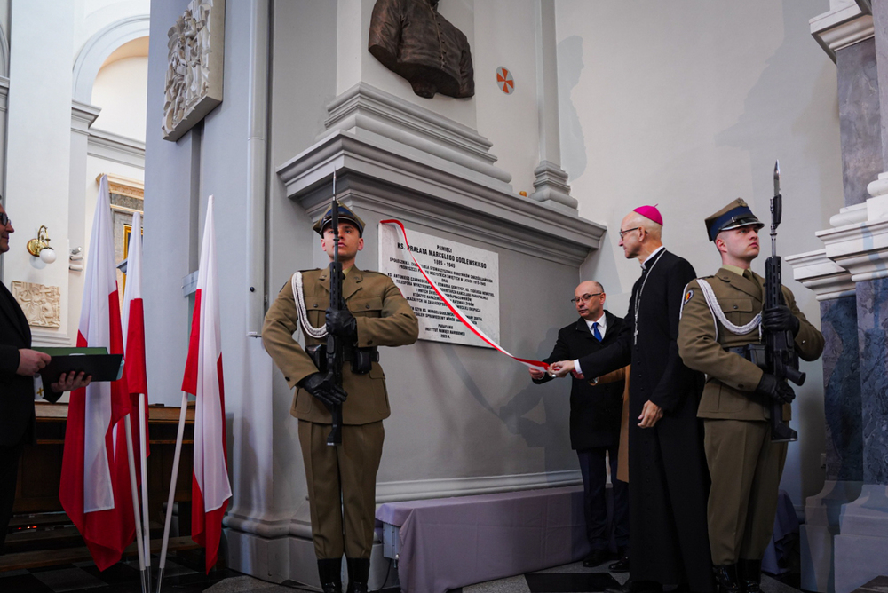 Przywracamy pamięci księdza Marcelego Godlewskiego – Warszawa, 24 marca 2026. Fot. Mateusz Niegowski (IPN)