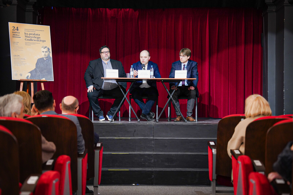 Przywracamy pamięci księdza Marcelego Godlewskiego – Warszawa, 24 marca 2026. Fot. Mateusz Niegowski (IPN)