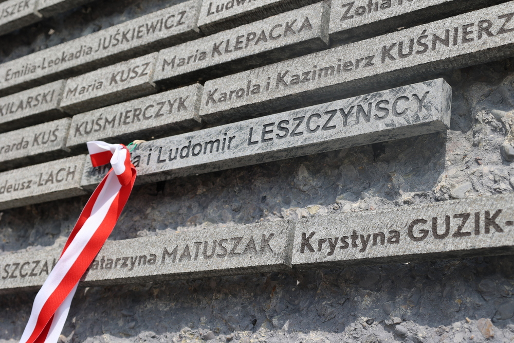 „Trudna lekcja o poświęceniu w imię prawdziwej miłości bliźniego” – Markowa, 24 marca 2026 r. Fot. Katarzyna Gajda-Bator (IPN)