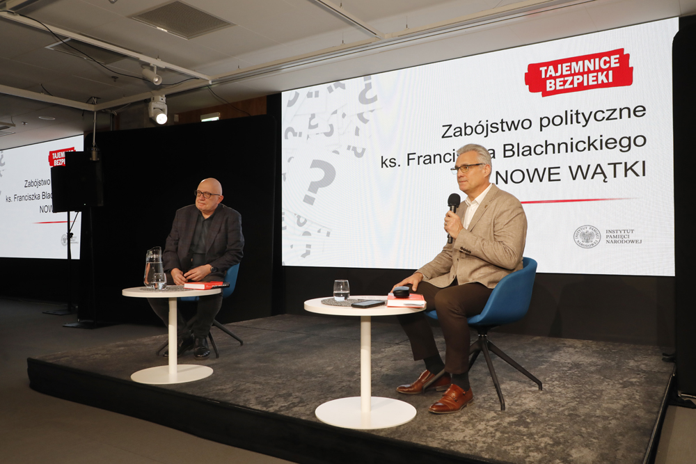 Spotkanie z cyklu „Tajemnice bezpieki” – Warszawa, 23 marca 2026. Fot. Piotr Życieński (IPN)