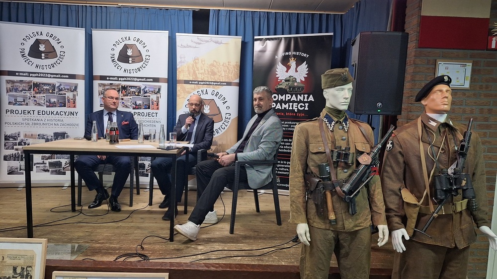 Polonia w Beringen uczciła pamięć żołnierzy Polskich Sił Zbrojnych i podziemia niepodległościowego – Beringen, 28–29 marca 2026. Fot. Sławomir Bardski (IPN)