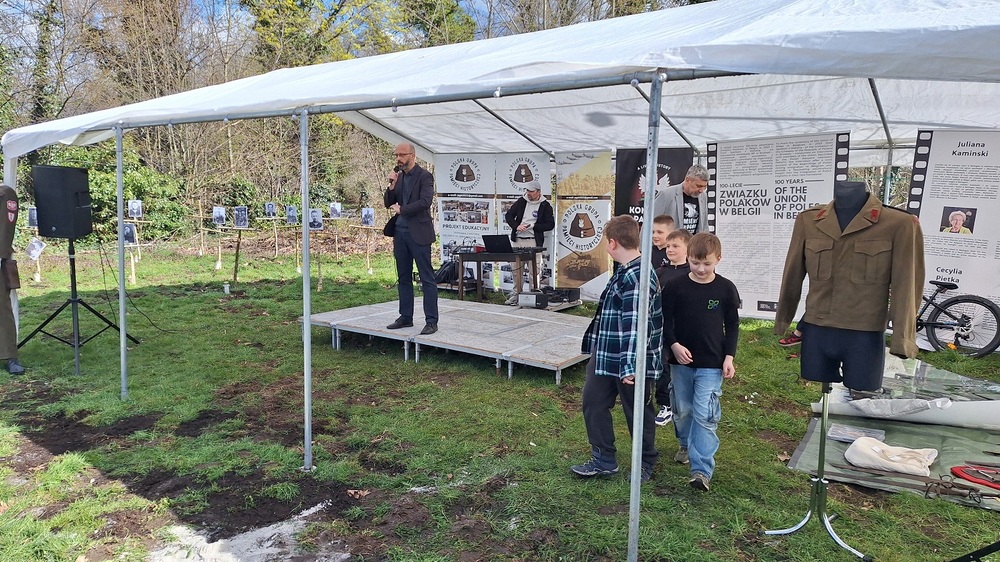 Polonia w Beringen uczciła pamięć żołnierzy Polskich Sił Zbrojnych i podziemia niepodległościowego – Beringen, 28–29 marca 2026. Fot. Sławomir Bardski (IPN)