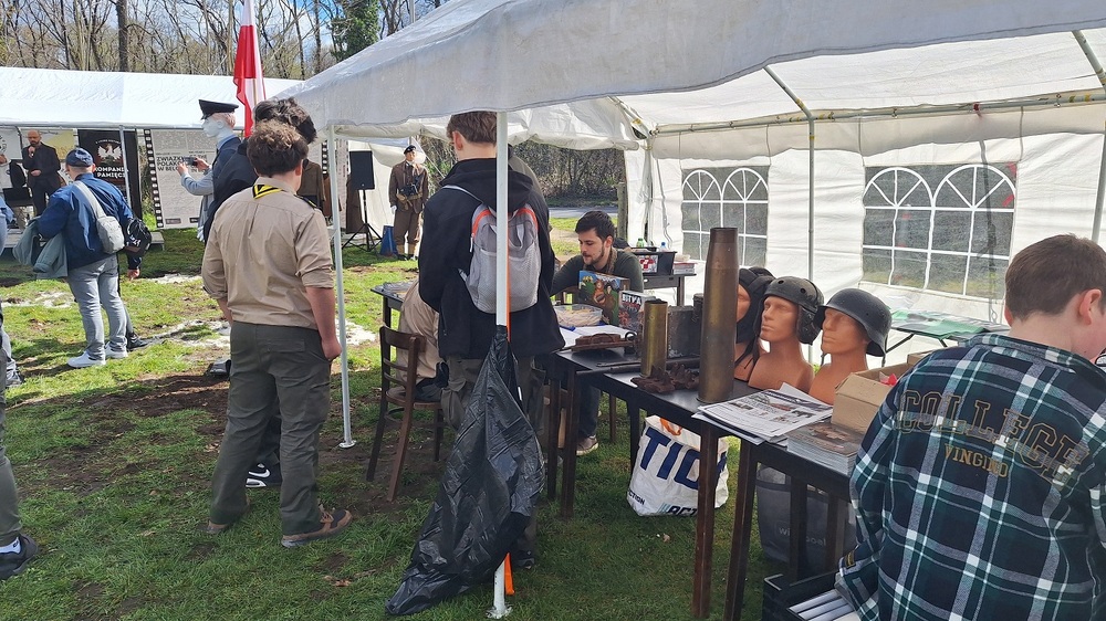 Polonia w Beringen uczciła pamięć żołnierzy Polskich Sił Zbrojnych i podziemia niepodległościowego – Beringen, 28–29 marca 2026. Fot. Sławomir Bardski (IPN)