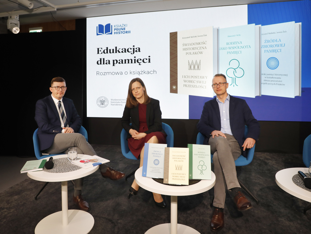 Spotkanie z cyklu „Książki Pełne Historii” – Warszawa, 25 marca 2026. Fot. Piotr Życieński (IPN)