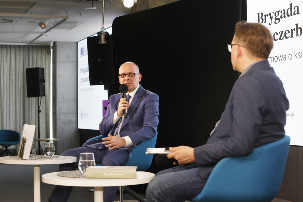 Spotkanie z cyklu „Książki Pełne Historii” – Warszawa, 25 marca 2026. Fot. Piotr Życieński (IPN)