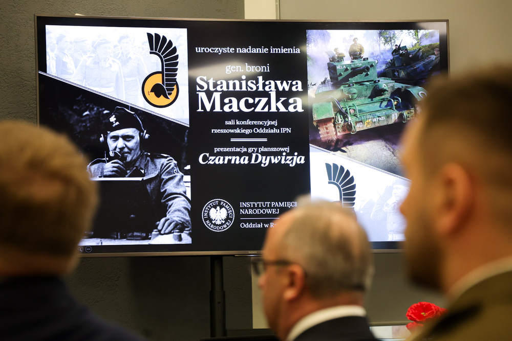 W hołdzie niezłomnemu generałowi Stanisławowi Maczkowi – Rzeszów, 31 marca 2026. Fot. Dariusz Skrzyniarz (IPN)