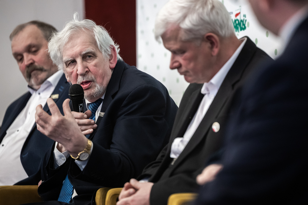 Panel historyczny w 45. rocznicę powstania NSZZ Rolników Indywidualnych „Solidarność” – Łańcut, 31 marca 2026. Fot. Sławek Kasper (IPN)
