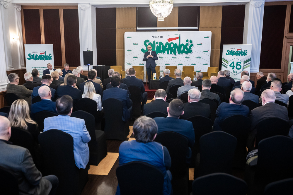 Panel historyczny w 45. rocznicę powstania NSZZ Rolników Indywidualnych „Solidarność” – Łańcut, 31 marca 2026. Fot. Sławek Kasper (IPN)