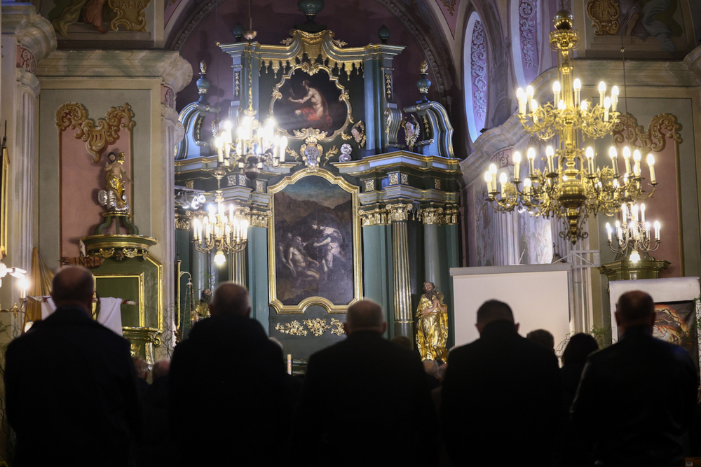 Uroczystości poświęcone Józefowi Śliszowi, zmarłemu 25 lat temu działaczowi „Solidarności Wiejskiej” – Łąka, 1 kwietnia 2026. fot. Sławek Kasper (IPN)