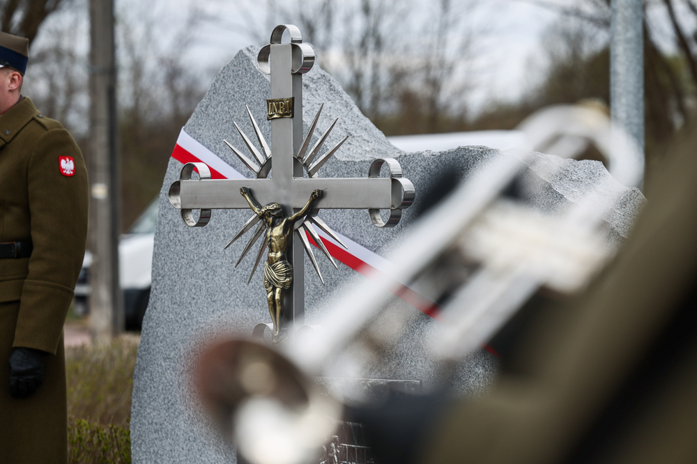 Upamiętniliśmy romskie ofiary niemieckiej zbrodni – Karczew, 8 kwietnia 2026. Fot. Sławek Kasper (IPN)