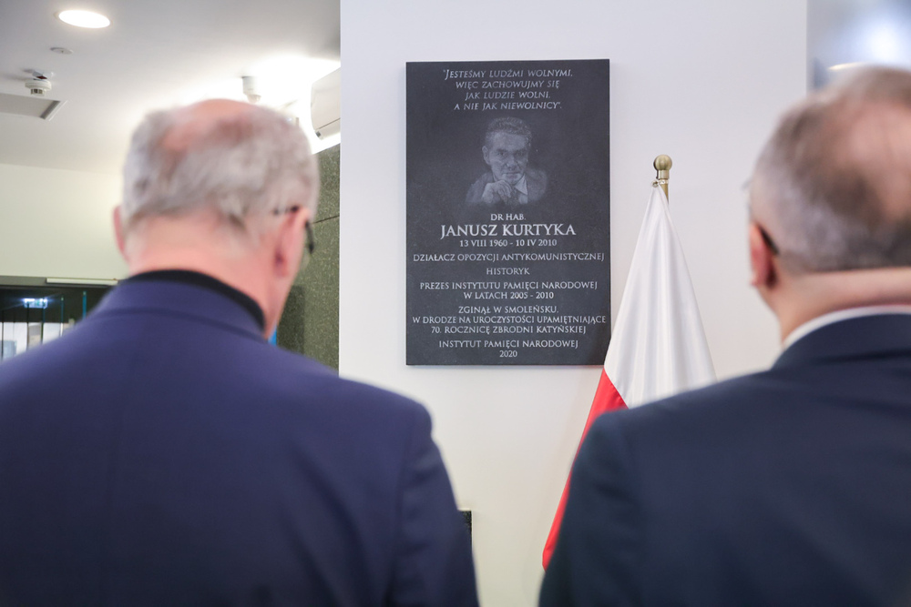 Uroczystości upamiętniające ofiary katastrofy smoleńskiej – Warszawa, 10 kwietnia 2026. Fot. Dariusz Skrzyniarz (IPN)