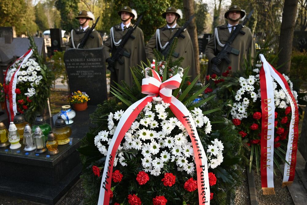 Uroczystości upamiętniające ofiary katastrofy smoleńskiej – Kraków, 10 kwietnia 2026. Fot. Janusz Ślęzak (IPN)