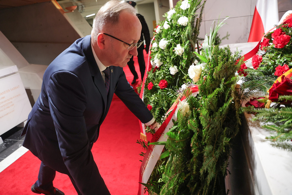 Uroczystości upamiętniające ofiary katastrofy smoleńskiej – Warszawa, 10 kwietnia 2026. Fot. Dariusz Skrzyniarz (IPN)