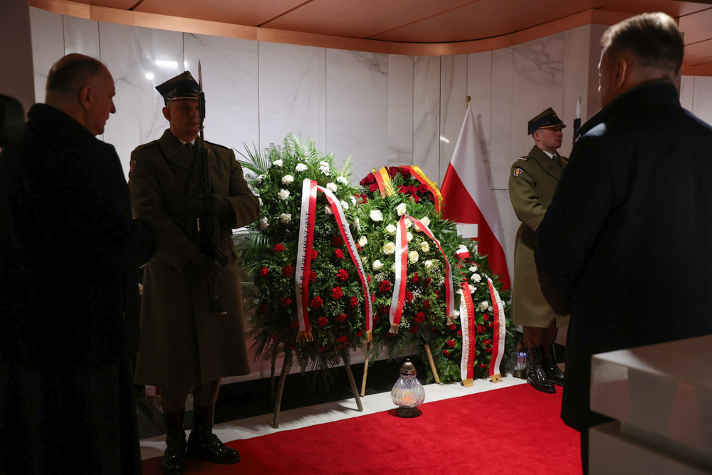 Uroczystości upamiętniające ofiary katastrofy smoleńskiej – Warszawa, 10 kwietnia 2026. Fot. Dariusz Skrzyniarz (IPN)