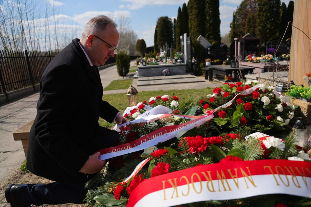 Uroczystości upamiętniające ofiary katastrofy smoleńskiej – Warszawa, 10 kwietnia 2026. Fot. Dariusz Skrzyniarz (IPN)