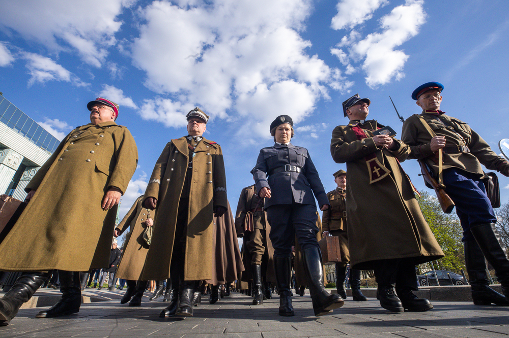 XIX Katyński Marsz Cieni – Warszawa, 12 kwietnia 2026. Fot. Sławek Kasper (IPN)
