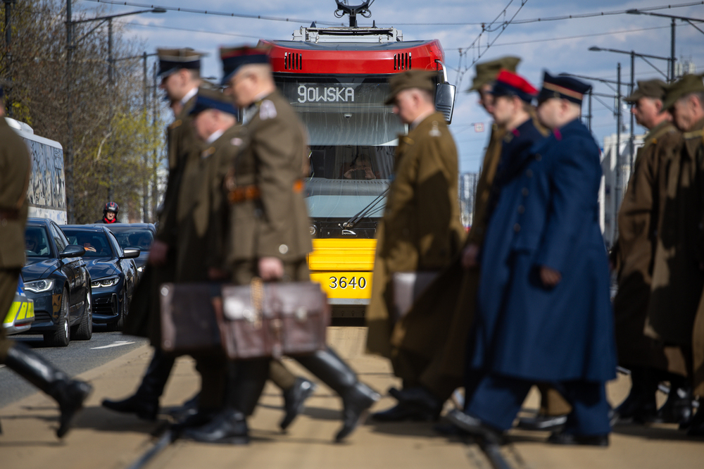 XIX Katyński Marsz Cieni – Warszawa, 12 kwietnia 2026. Fot. Sławek Kasper (IPN)
