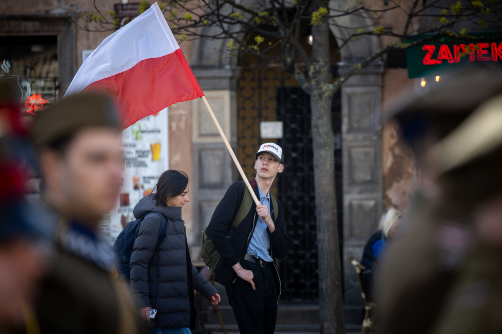 XIX Katyński Marsz Cieni – Warszawa, 12 kwietnia 2026. Fot. Sławek Kasper (IPN)