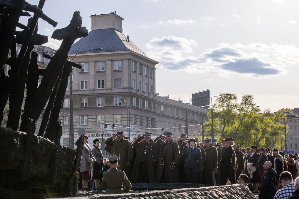 XIX Katyński Marsz Cieni – Warszawa, 12 kwietnia 2026. Fot. Sławek Kasper (IPN)
