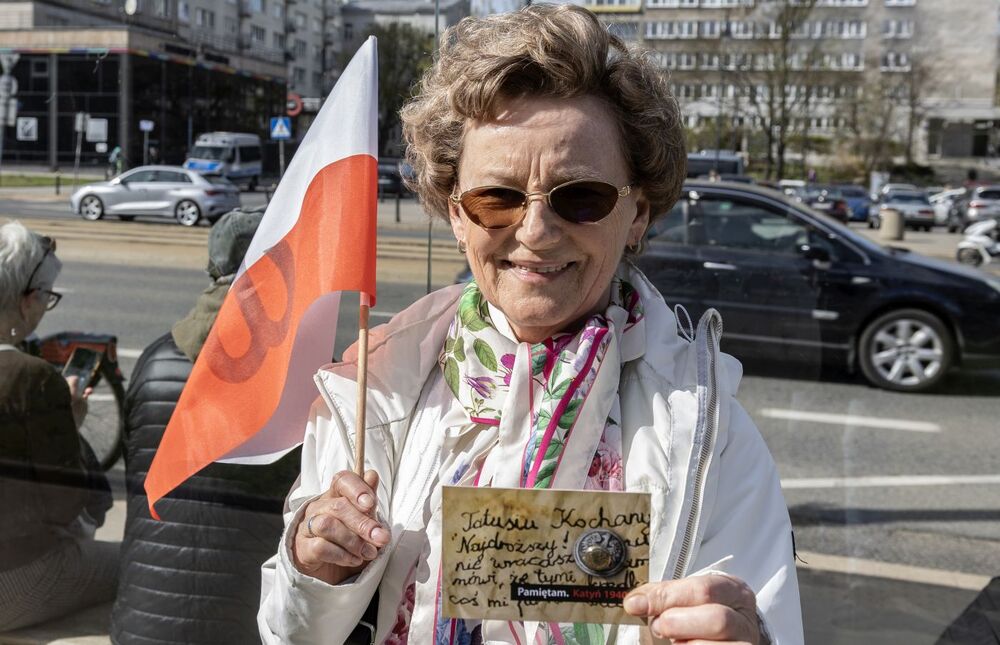 Kampania „Pamiętam. Katyń 1940” – 12 kwietnia 2026. Fot. Łukasz Kustrzyński (IPN)