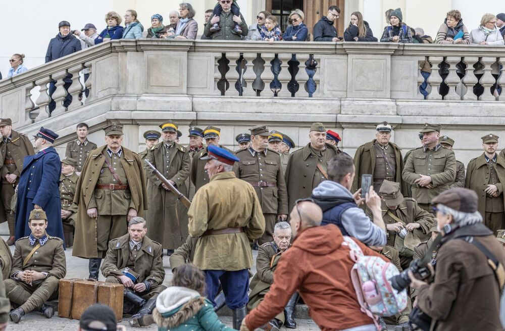 Kampania „Pamiętam. Katyń 1940” – 12 kwietnia 2026. Fot. Łukasz Kustrzyński (IPN)