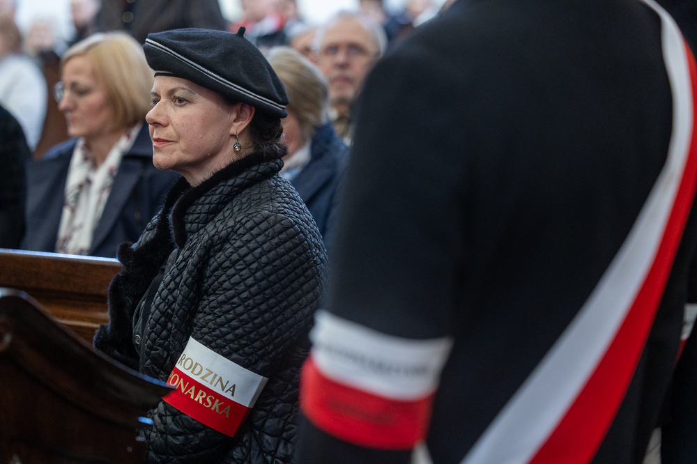 Uroczysta ceremonia pogrzebowa doczesnych szczątków Ofiary Zbrodni Katyńskiej – Warszawa, 13 kwietnia 2026. Fot. Sławek Kasper (IPN)