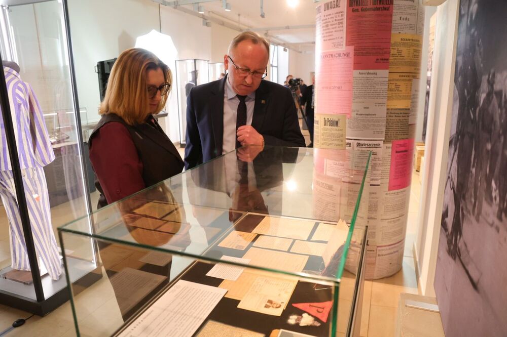 „Pamięć nie na sprzedaż” – konferencja prasowa IPN o ochronie materialnych śladów przeszłości – 16 kwietnia 2026. Fot. Dariusz Skrzyniarz (IPN)