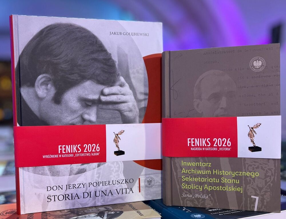 Nagroda FENIKS 2026 dla publikacji Wydawnictwa IPN. Fot. IPN