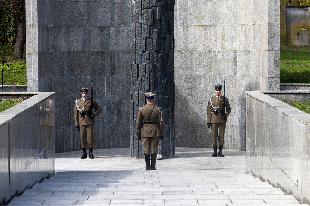 W hołdzie polskim i żydowskim ofiarom II wojny światowej – Warszawa, 16 kwietnia 2026. Fot. Sławek Kasper (IPN)