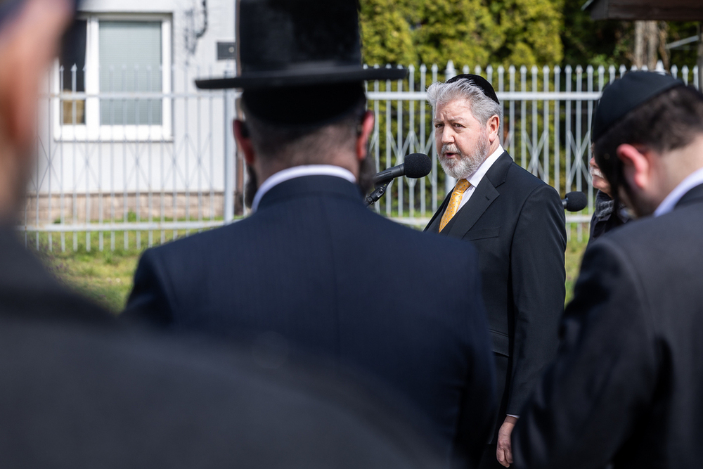 W hołdzie polskim i żydowskim ofiarom II wojny światowej – Warszawa, 16 kwietnia 2026. Fot. Sławek Kasper (IPN)