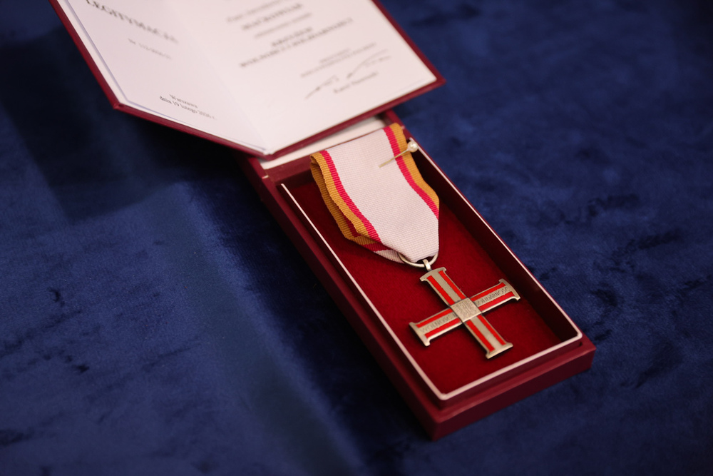 W Olsztynie uhonorowaliśmy dawnych opozycjonistów – 17 kwietnia 2026. Fot. Dariusz Skrzyniarz (IPN)