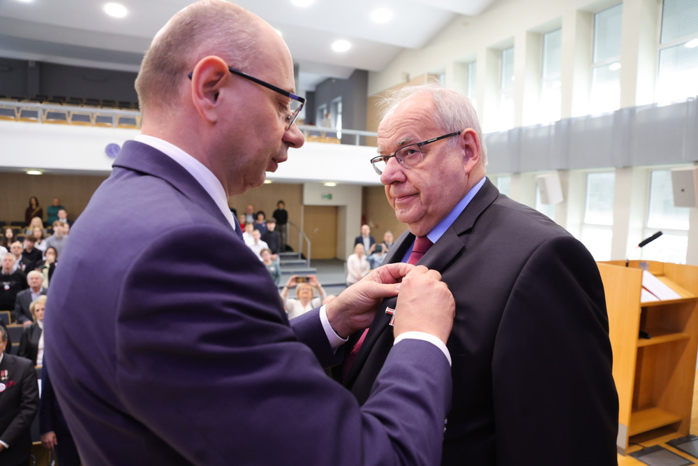 W Olsztynie uhonorowaliśmy dawnych opozycjonistów – 17 kwietnia 2026. Fot. Dariusz Skrzyniarz (IPN)